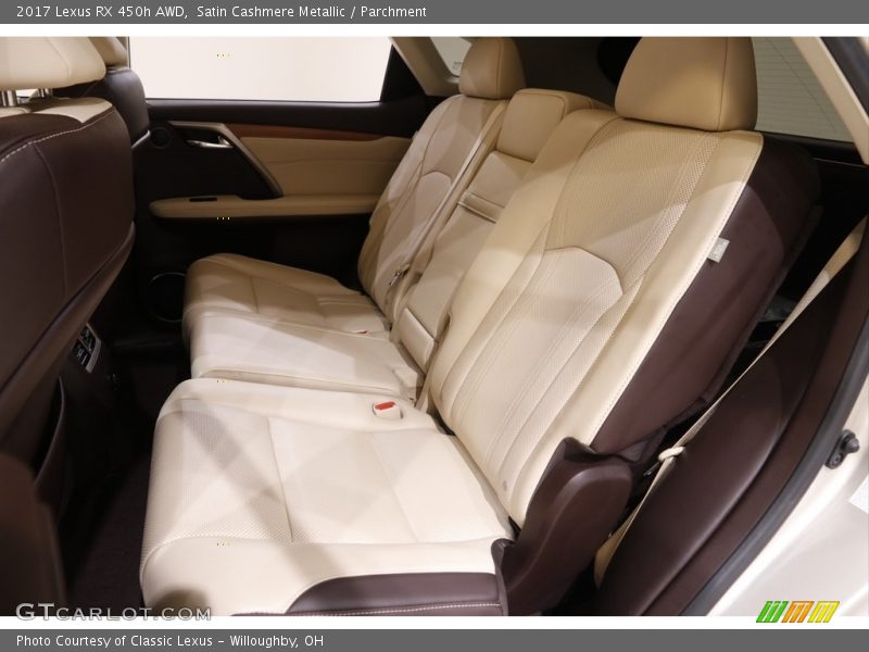 Satin Cashmere Metallic / Parchment 2017 Lexus RX 450h AWD