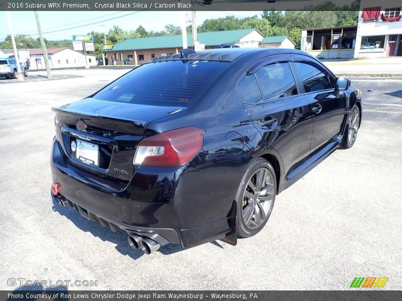 Crystal Black Silica / Carbon Black 2016 Subaru WRX Premium