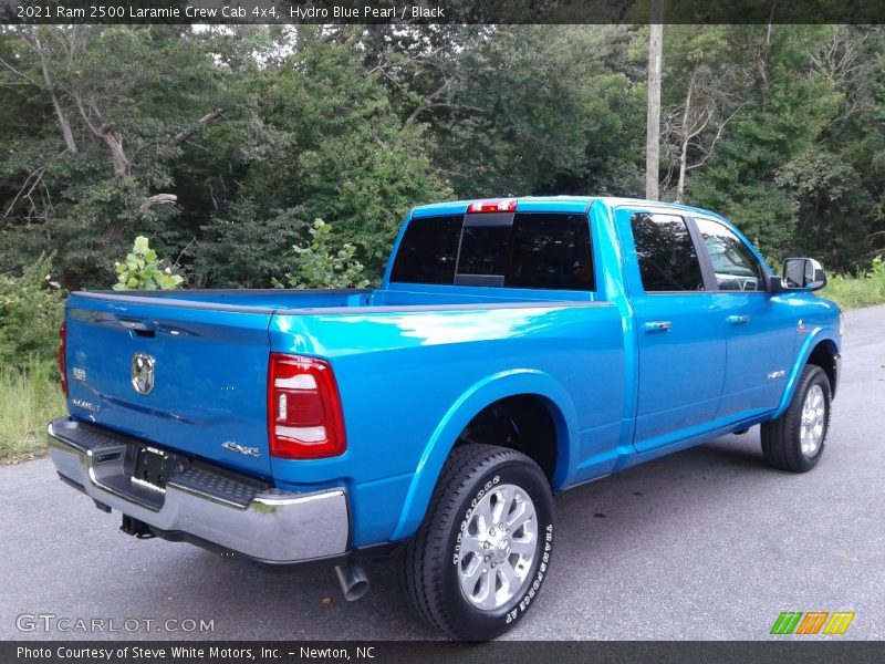 Hydro Blue Pearl / Black 2021 Ram 2500 Laramie Crew Cab 4x4