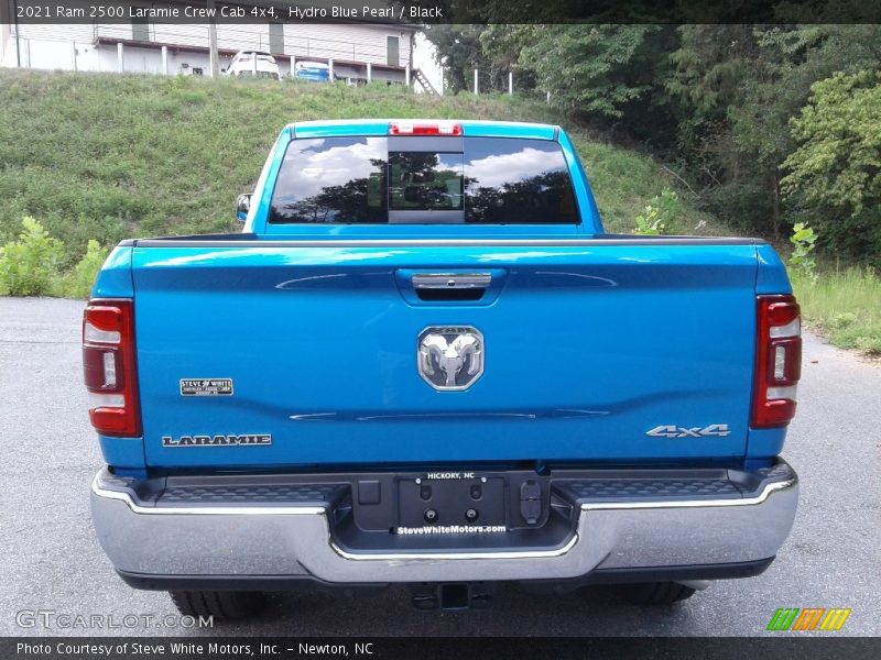 Hydro Blue Pearl / Black 2021 Ram 2500 Laramie Crew Cab 4x4