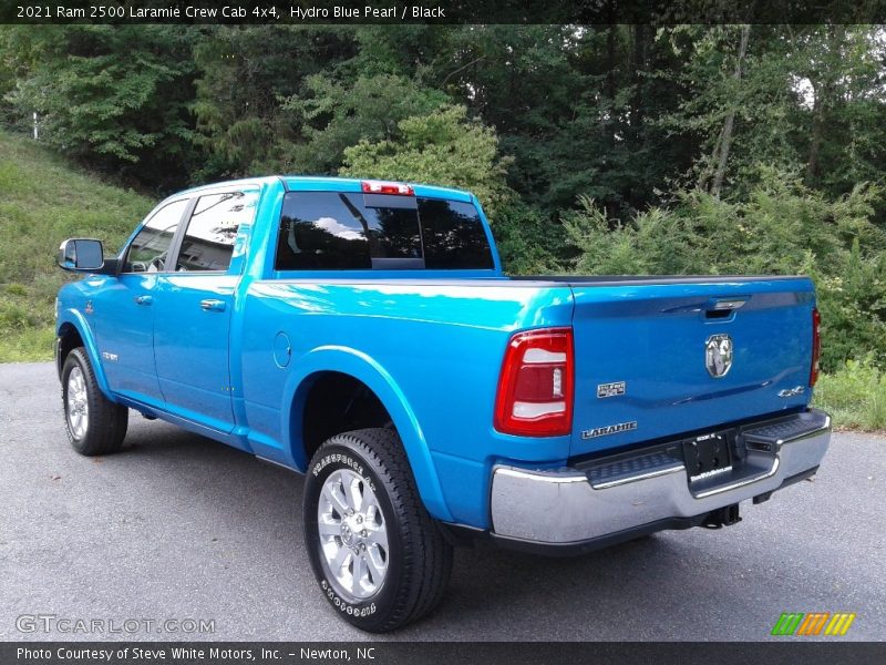 Hydro Blue Pearl / Black 2021 Ram 2500 Laramie Crew Cab 4x4