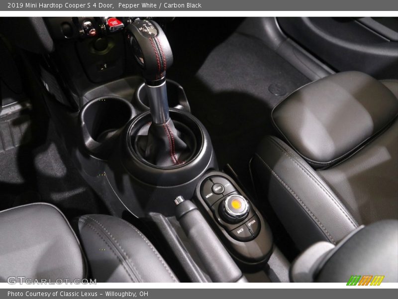 Pepper White / Carbon Black 2019 Mini Hardtop Cooper S 4 Door