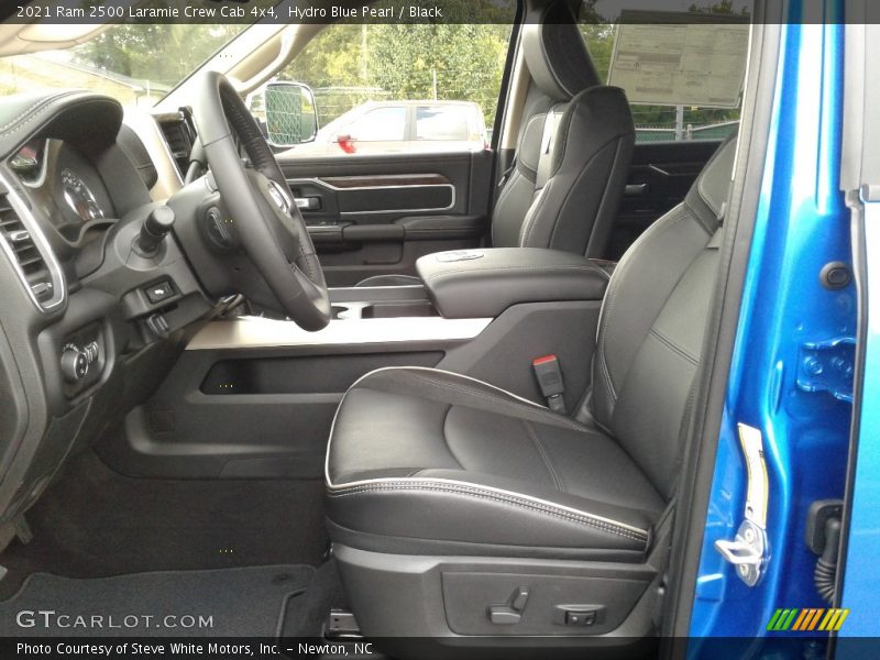 Hydro Blue Pearl / Black 2021 Ram 2500 Laramie Crew Cab 4x4