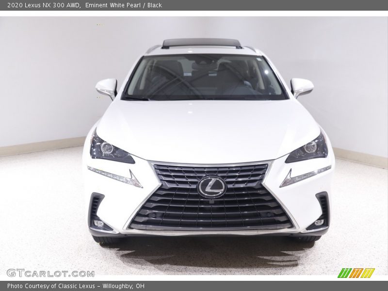 Eminent White Pearl / Black 2020 Lexus NX 300 AWD