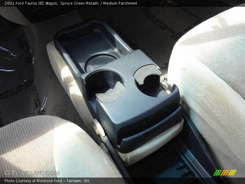 Spruce Green Metallic / Medium Parchment 2001 Ford Taurus SES Wagon