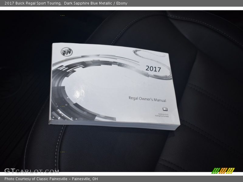 Dark Sapphire Blue Metallic / Ebony 2017 Buick Regal Sport Touring