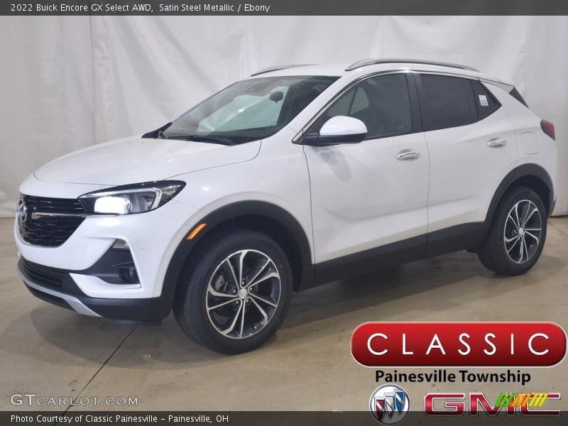 Satin Steel Metallic / Ebony 2022 Buick Encore GX Select AWD