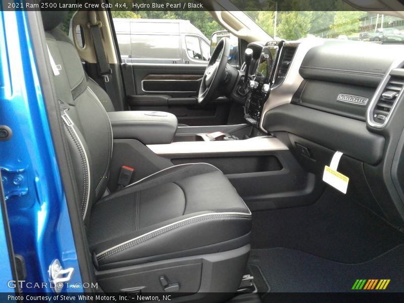 Hydro Blue Pearl / Black 2021 Ram 2500 Laramie Crew Cab 4x4