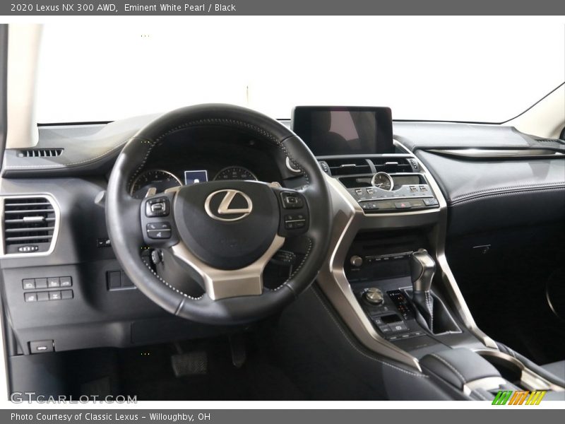 Eminent White Pearl / Black 2020 Lexus NX 300 AWD