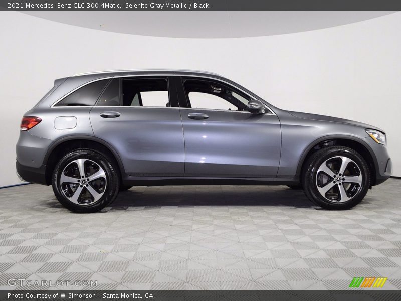 Selenite Gray Metallic / Black 2021 Mercedes-Benz GLC 300 4Matic