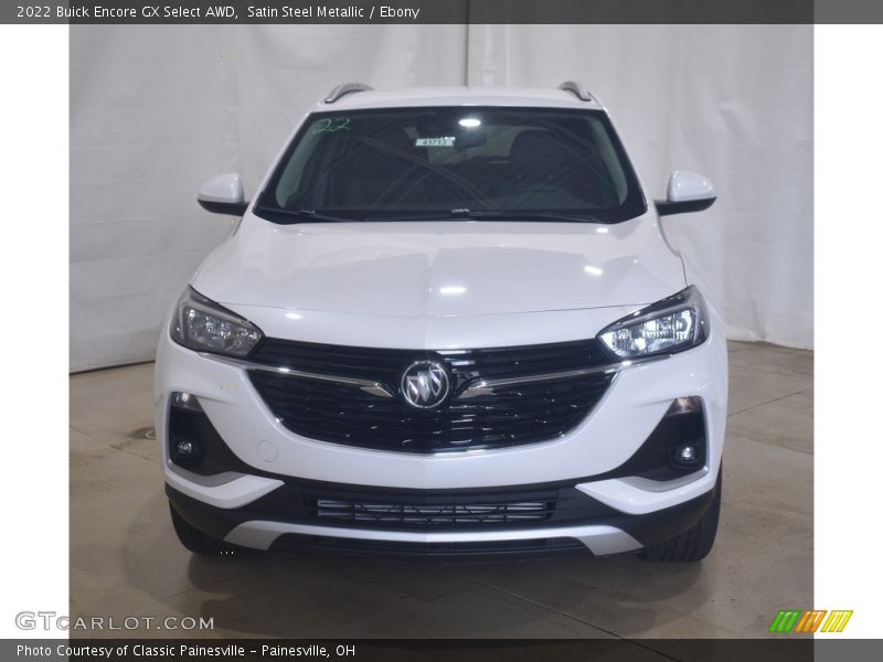 Satin Steel Metallic / Ebony 2022 Buick Encore GX Select AWD