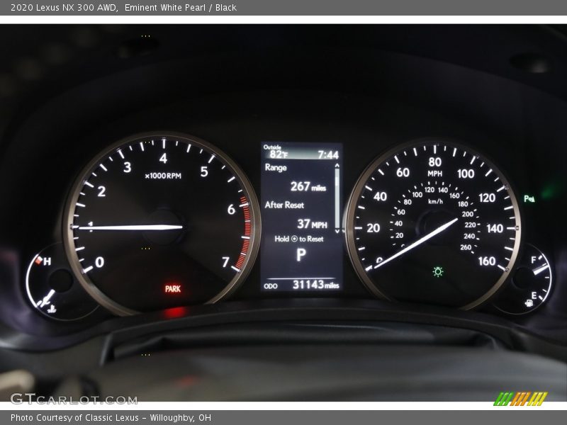 Eminent White Pearl / Black 2020 Lexus NX 300 AWD