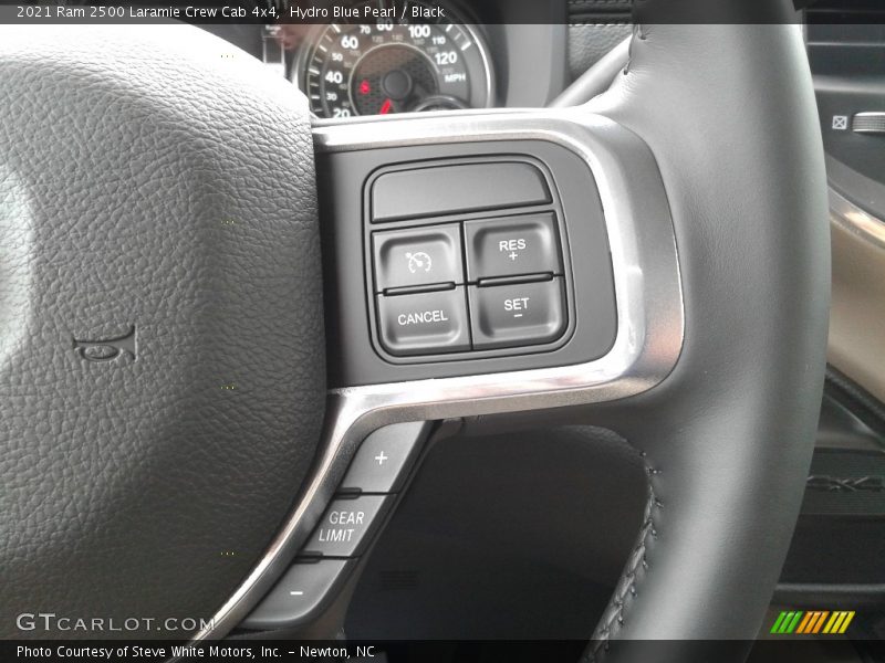Hydro Blue Pearl / Black 2021 Ram 2500 Laramie Crew Cab 4x4