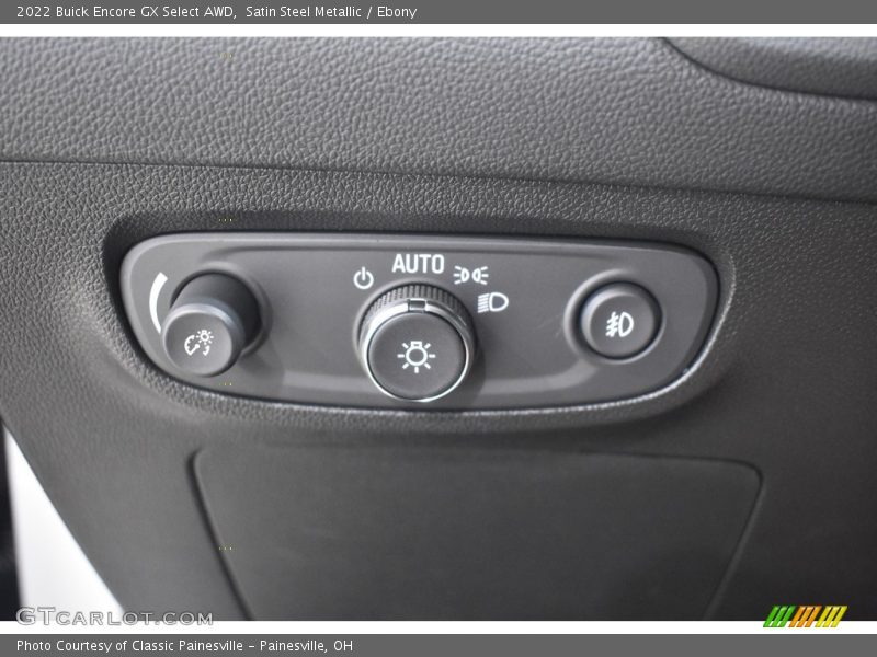 Controls of 2022 Encore GX Select AWD