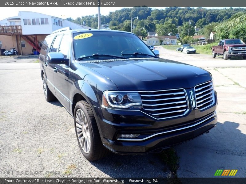 Tuxedo Black Metallic / Ebony 2015 Lincoln Navigator L 4x4