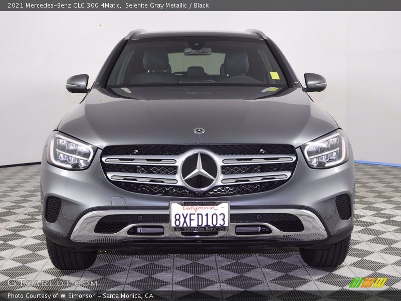 Selenite Gray Metallic / Black 2021 Mercedes-Benz GLC 300 4Matic