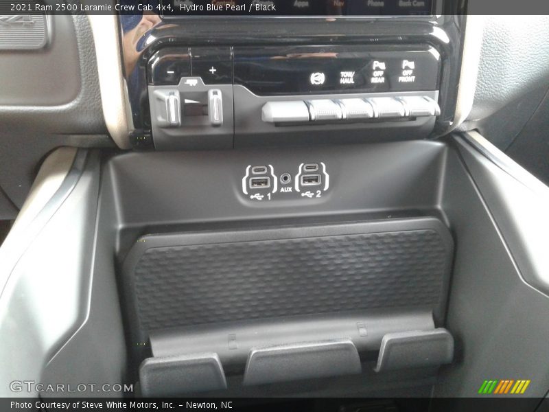 Hydro Blue Pearl / Black 2021 Ram 2500 Laramie Crew Cab 4x4