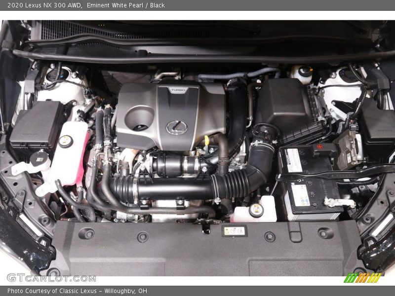 Eminent White Pearl / Black 2020 Lexus NX 300 AWD