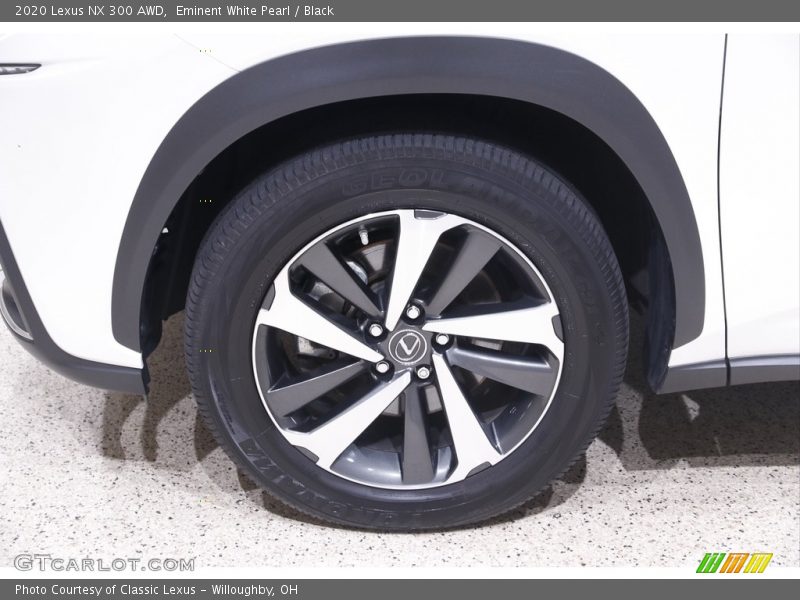 Eminent White Pearl / Black 2020 Lexus NX 300 AWD