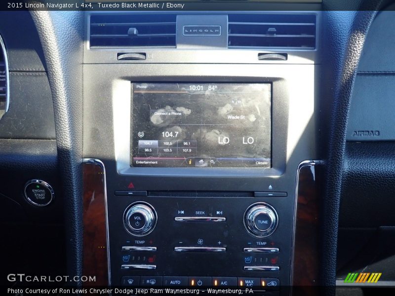 Tuxedo Black Metallic / Ebony 2015 Lincoln Navigator L 4x4