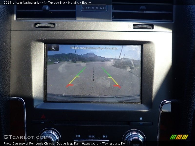 Tuxedo Black Metallic / Ebony 2015 Lincoln Navigator L 4x4