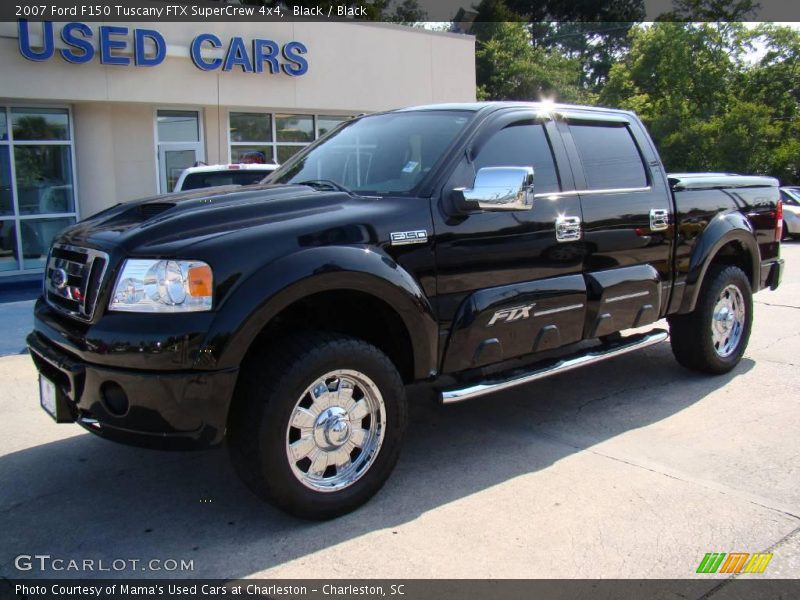 Black / Black 2007 Ford F150 Tuscany FTX SuperCrew 4x4