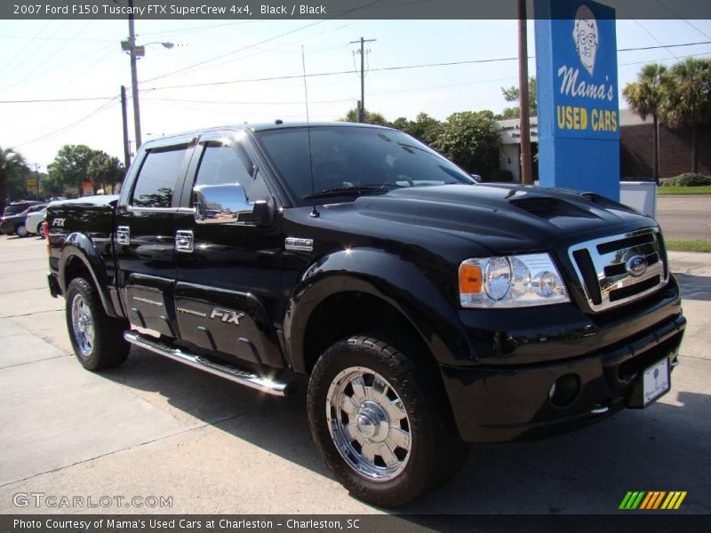 Black / Black 2007 Ford F150 Tuscany FTX SuperCrew 4x4