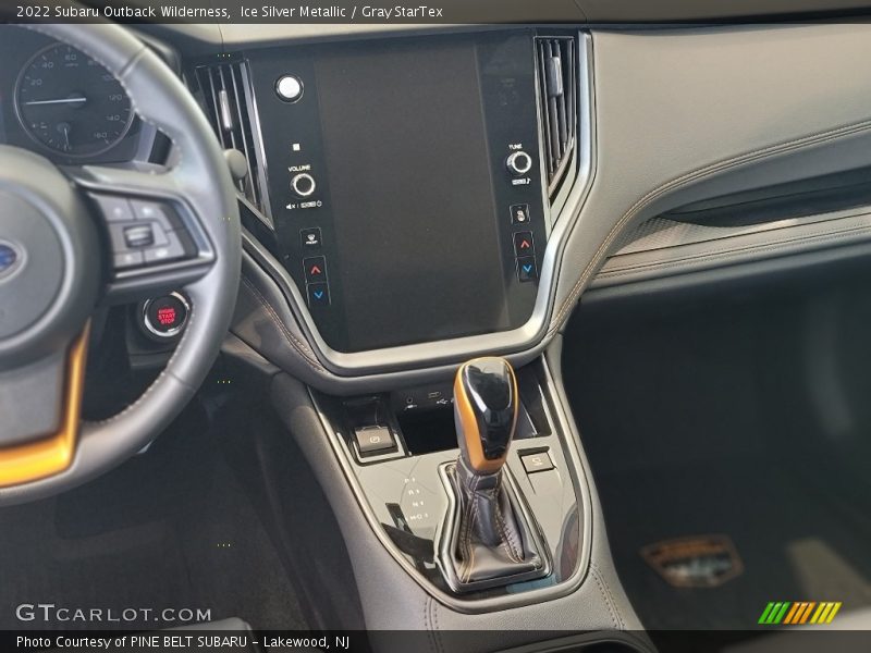 Controls of 2022 Outback Wilderness