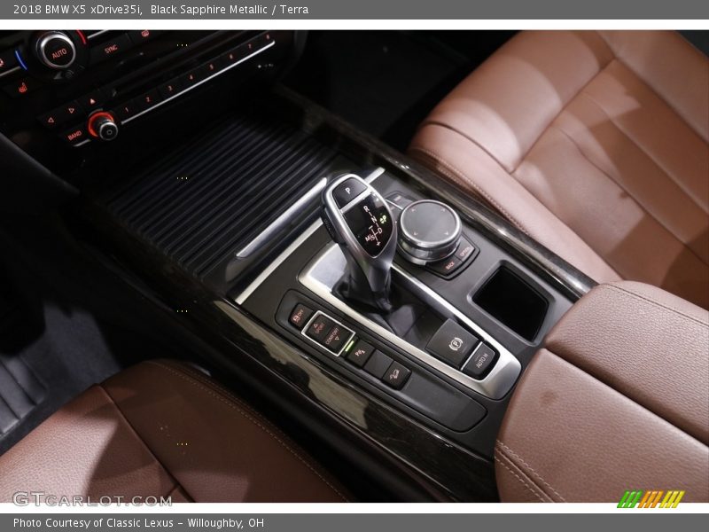Black Sapphire Metallic / Terra 2018 BMW X5 xDrive35i