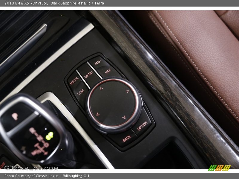 Black Sapphire Metallic / Terra 2018 BMW X5 xDrive35i