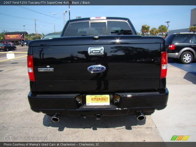 Black / Black 2007 Ford F150 Tuscany FTX SuperCrew 4x4