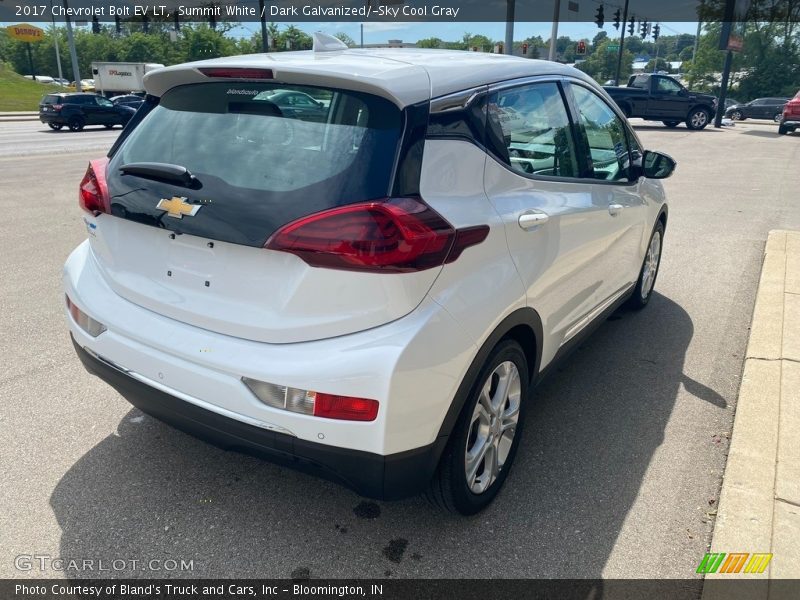 Summit White / Dark Galvanized/­Sky Cool Gray 2017 Chevrolet Bolt EV LT