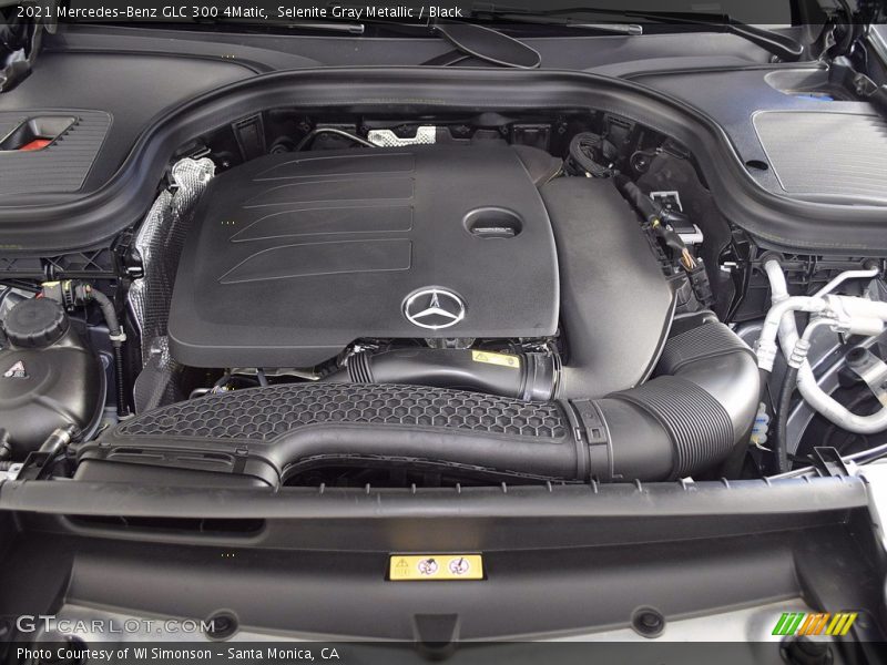 Selenite Gray Metallic / Black 2021 Mercedes-Benz GLC 300 4Matic