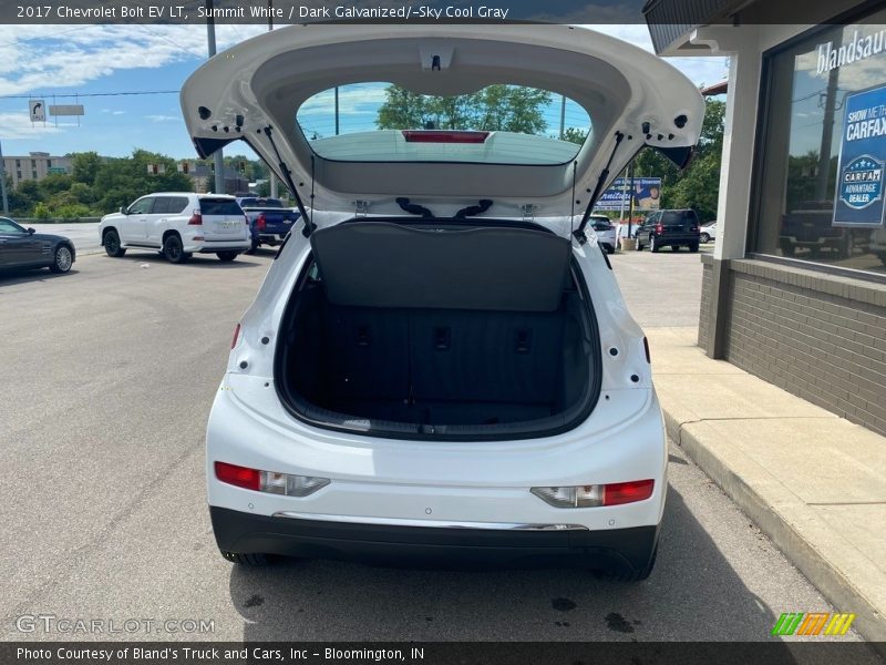 Summit White / Dark Galvanized/­Sky Cool Gray 2017 Chevrolet Bolt EV LT