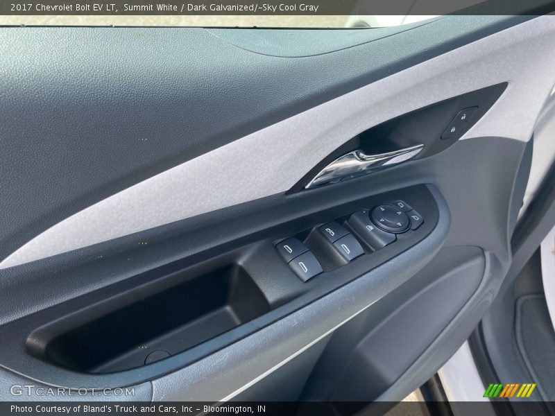 Summit White / Dark Galvanized/­Sky Cool Gray 2017 Chevrolet Bolt EV LT