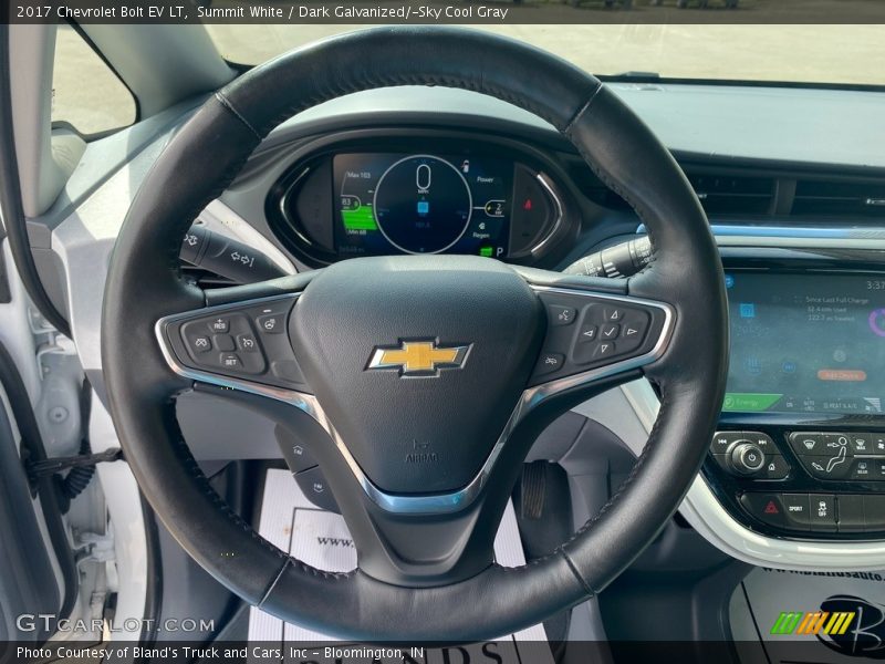 Summit White / Dark Galvanized/­Sky Cool Gray 2017 Chevrolet Bolt EV LT