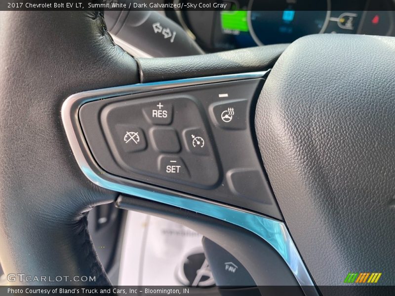 Summit White / Dark Galvanized/­Sky Cool Gray 2017 Chevrolet Bolt EV LT