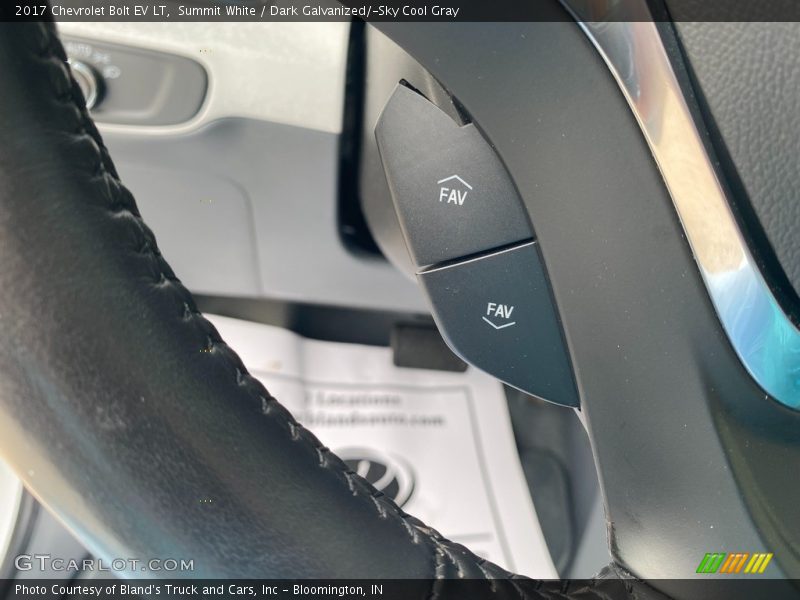 Summit White / Dark Galvanized/­Sky Cool Gray 2017 Chevrolet Bolt EV LT