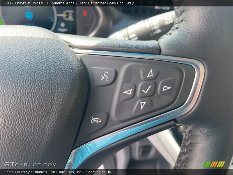 Summit White / Dark Galvanized/­Sky Cool Gray 2017 Chevrolet Bolt EV LT