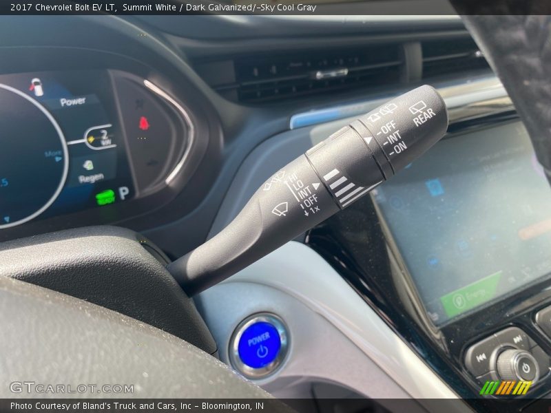 Summit White / Dark Galvanized/­Sky Cool Gray 2017 Chevrolet Bolt EV LT
