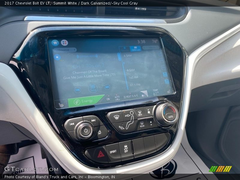 Summit White / Dark Galvanized/­Sky Cool Gray 2017 Chevrolet Bolt EV LT
