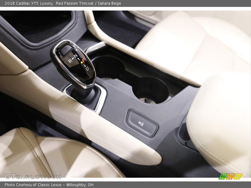 Red Passion Tintcoat / Sahara Beige 2018 Cadillac XT5 Luxury