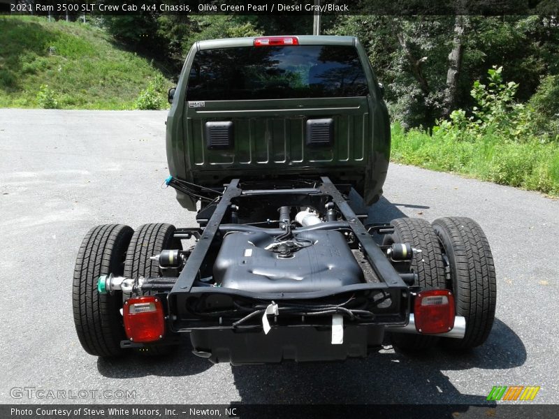 Olive Green Pearl / Diesel Gray/Black 2021 Ram 3500 SLT Crew Cab 4x4 Chassis