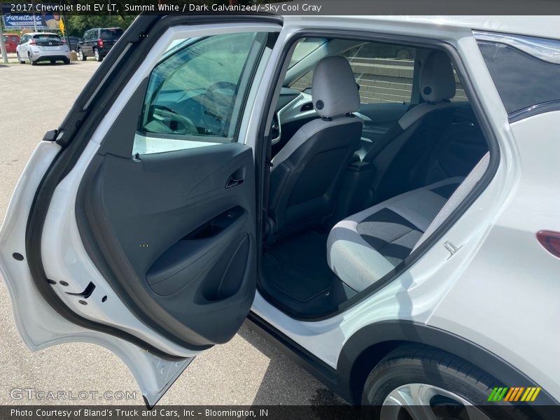 Summit White / Dark Galvanized/­Sky Cool Gray 2017 Chevrolet Bolt EV LT