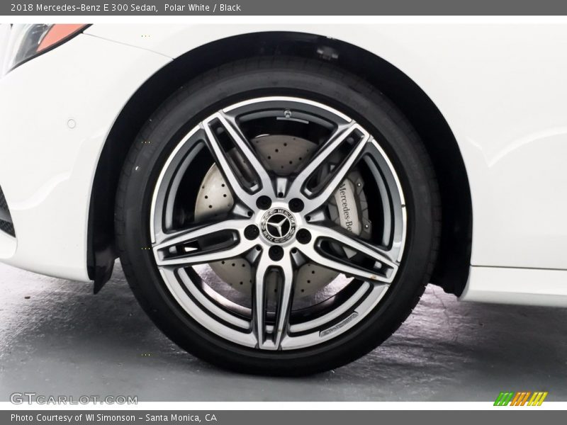 Polar White / Black 2018 Mercedes-Benz E 300 Sedan