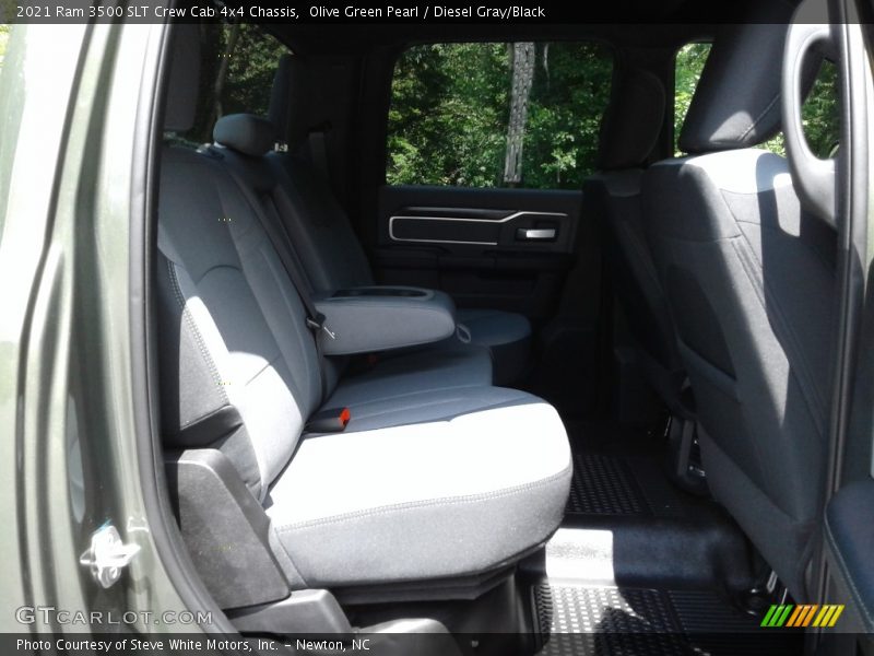 Olive Green Pearl / Diesel Gray/Black 2021 Ram 3500 SLT Crew Cab 4x4 Chassis