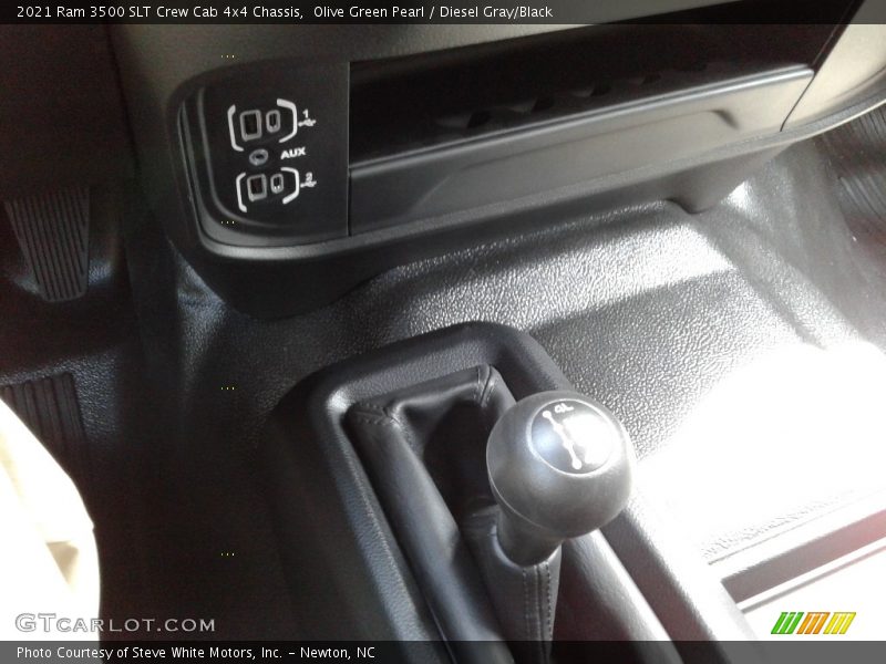 Olive Green Pearl / Diesel Gray/Black 2021 Ram 3500 SLT Crew Cab 4x4 Chassis