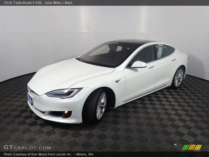  2016 Model S 60D Solid White