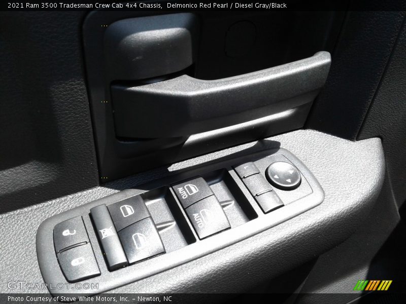 Delmonico Red Pearl / Diesel Gray/Black 2021 Ram 3500 Tradesman Crew Cab 4x4 Chassis