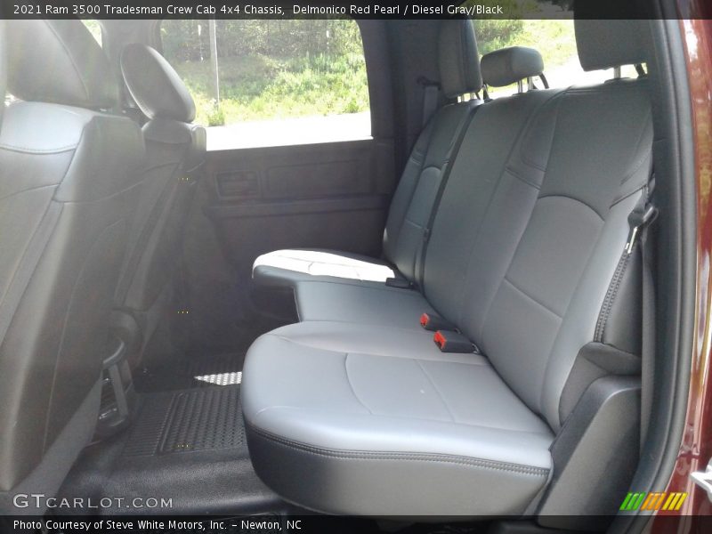 Delmonico Red Pearl / Diesel Gray/Black 2021 Ram 3500 Tradesman Crew Cab 4x4 Chassis